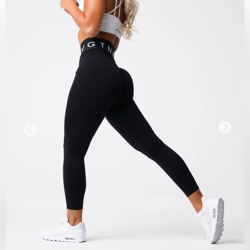 NVGTN Black Sport Seamless Leggings